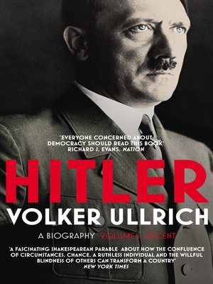 cover image of Hitler, Volume 1